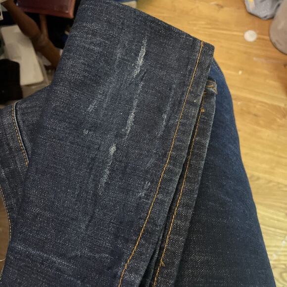 ROCAWEAR JEANS SIZE 42 W. Dark Blue Denim Regular Fit Zip Fly Roca Wear R99 - Picture 10 of 10